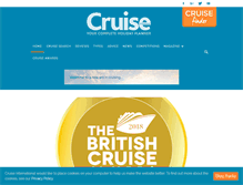 Tablet Screenshot of cruise-international.com